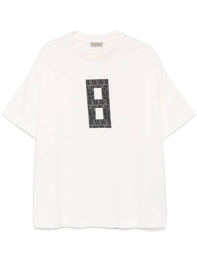 Fear Of God Short Sleeve Tee 8 Black Print Clothing - FEAR OF GOD - BALAAN 1