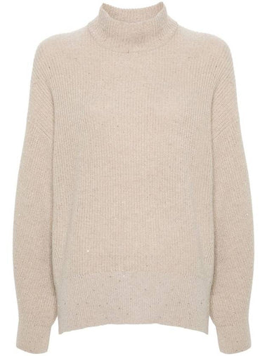 Brunello Cucinelli Sweaters Beige - BRUNELLO CUCINELLI - BALAAN 1