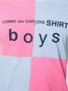 COMME DES GAR?ONS SHIRT patchwork logo sweatshirt - COMME DES GARCONS - BALAAN 2