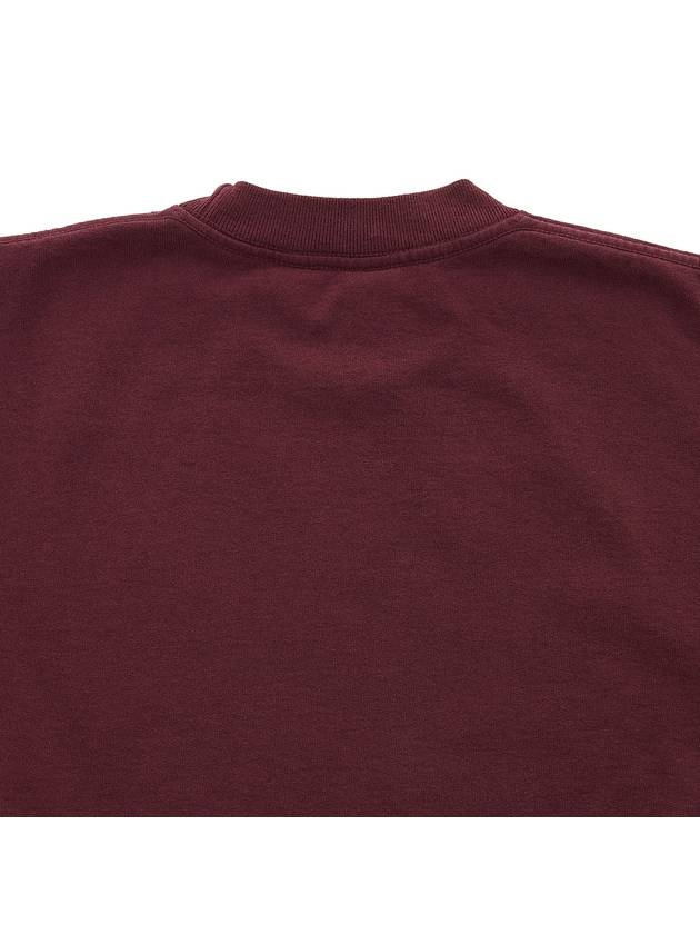 Wellness Ivy Sweatshirt WELLNESS IVY CREWNECK MERLOT GOLD - SPORTY & RICH - BALAAN 7