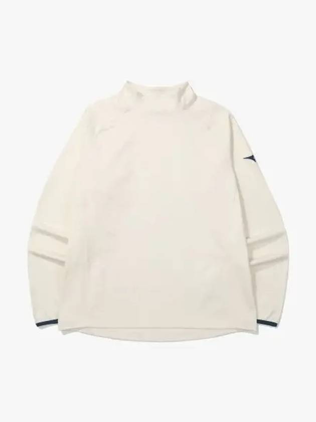 Diadora Stay Warm Long Sleeve T Shirt IVORY - DIADORA - BALAAN 1