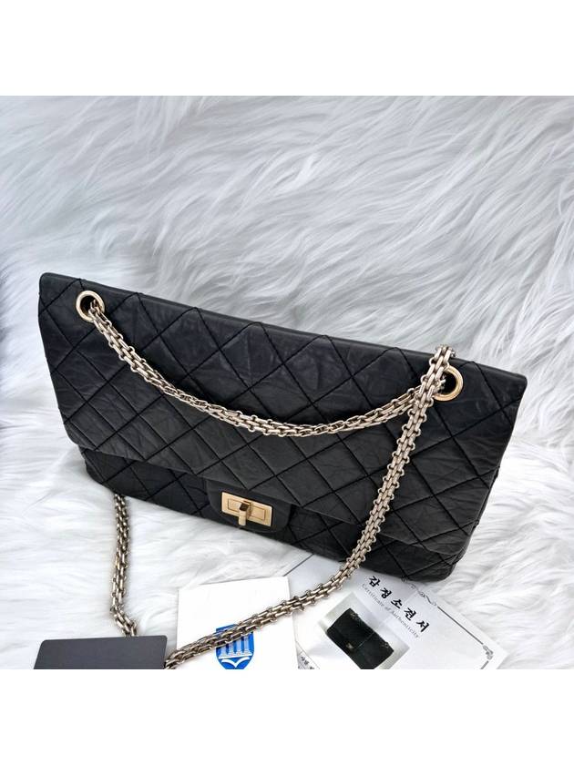 Vintage 2 55 chain shoulder bag cross 32 black - CHANEL - BALAAN 5