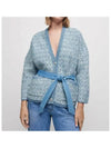 Women's Belted Knit Cardigan MFPCA00223 - MAJE - BALAAN 4