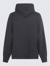 Logo Print Oversized Fit Hoodie Black - ACNE STUDIOS - BALAAN 6