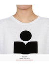 Zewel Logo Short sleeve T shirt White - ISABEL MARANT ETOILE - BALAAN 6