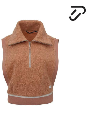 Women s wing collar vest IPL4WTS232 OR - IJP DESIGN - BALAAN 1