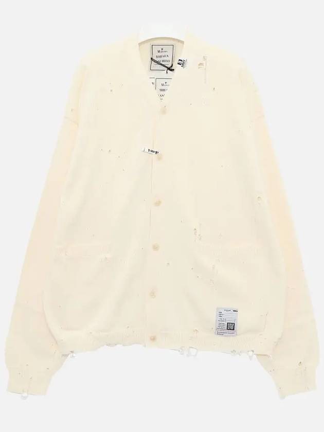 J10CD501 WHITE cardigan - MIHARA YASUHIRO - BALAAN 3