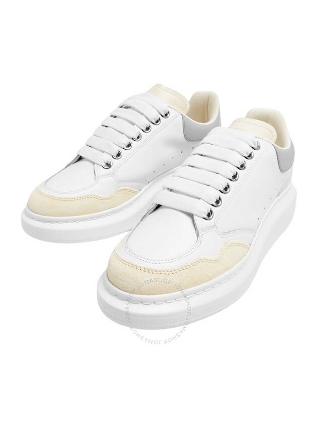 oversized low-top sneakers white vanilla - ALEXANDER MCQUEEN - BALAAN 3