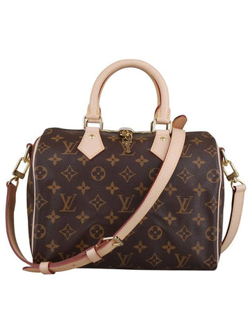 Speedy Bandouliere 25 Monogram Tote Bag Brown - LOUIS VUITTON - BALAAN 1