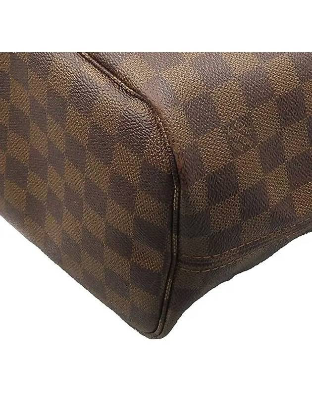 N51105 Damier Eben Canvas Neverfull MM Shoulder Bag - LOUIS VUITTON - BALAAN 3