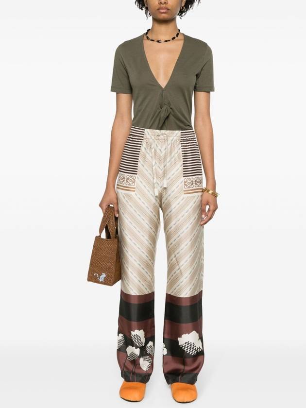 LOEWE PAULA'S IBIZA Trousers Beige - LOEWE - BALAAN 3