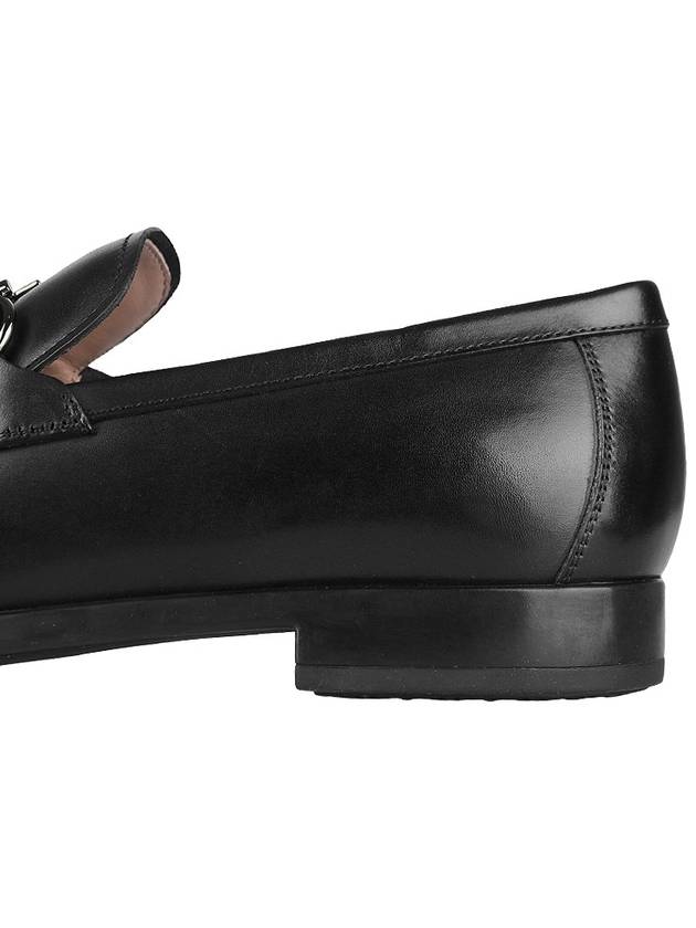 Men's Gancini Loafers Black - SALVATORE FERRAGAMO - BALAAN 7