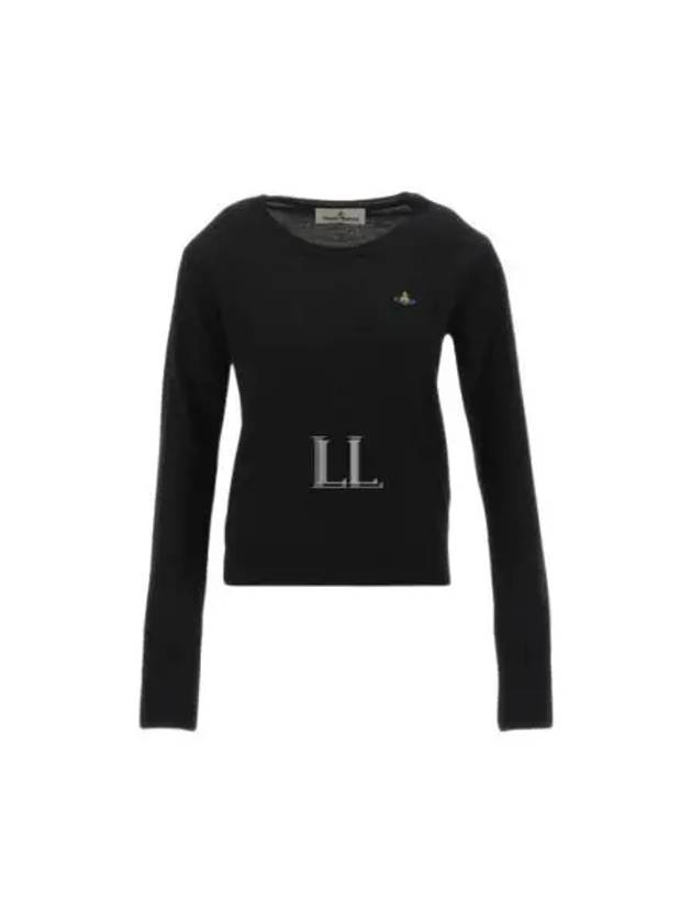 Bea Jumper Knit Top Black - VIVIENNE WESTWOOD - BALAAN 2