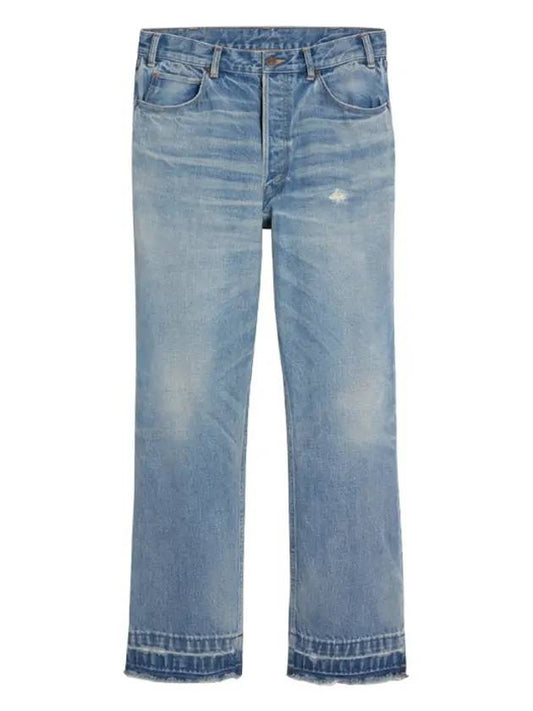 Fringe hem Wesley denim jeans - CELINE - BALAAN 1