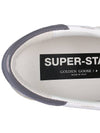 Superstar Leather Low Top Sneakers Grey White - GOLDEN GOOSE - BALAAN 9