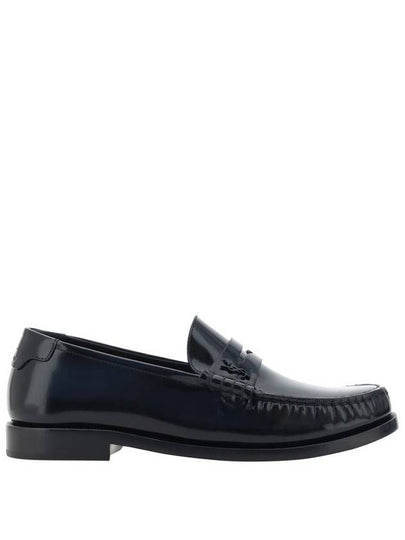 Women's Monogram Le Penny Loafer Black - SAINT LAURENT - BALAAN 2