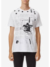 COMME DES GAR?ONS SHIRT Basquiat Print TEE - COMME DES GARCONS - BALAAN 2