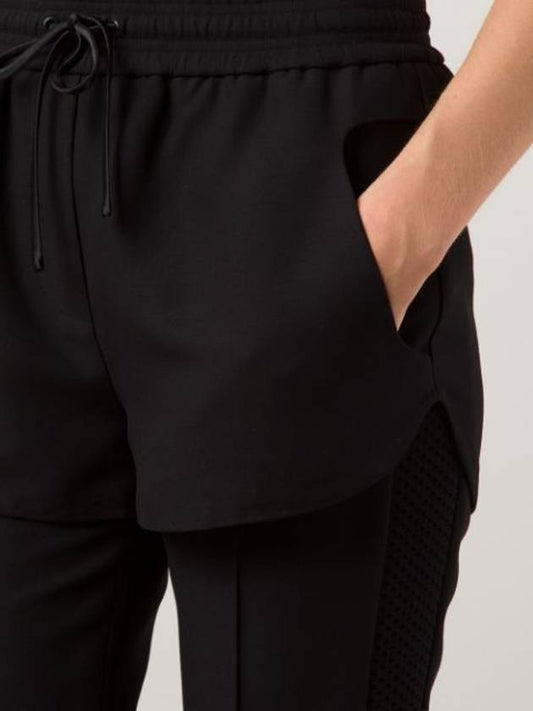 DOUBLE LAYER HYBRID RUNNING SHORTS - ALEXANDER WANG - BALAAN 2