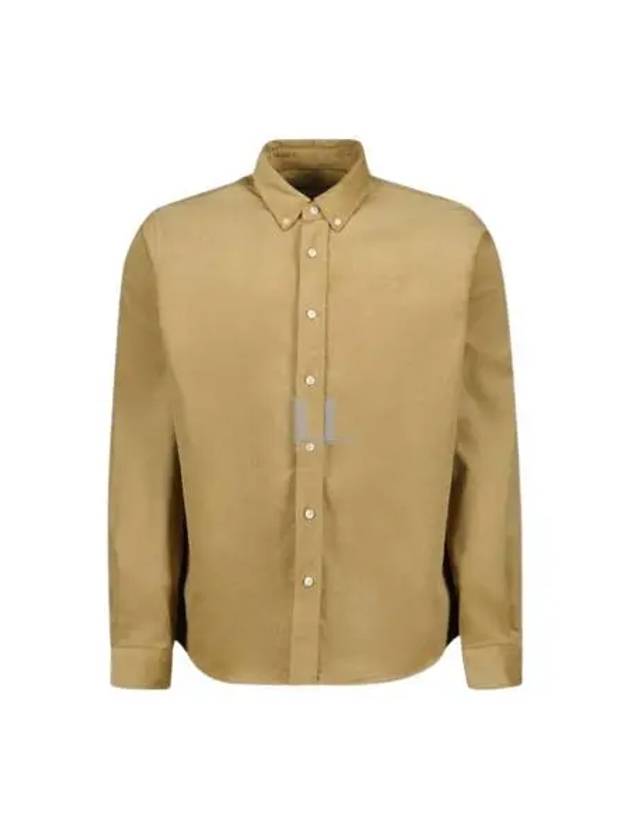 De Coeur Oxford Long Sleeve Shirt Sand - AMI - BALAAN 2