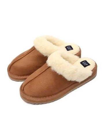 Cozy Original Fleece Slippers Brown - GAP - BALAAN 1