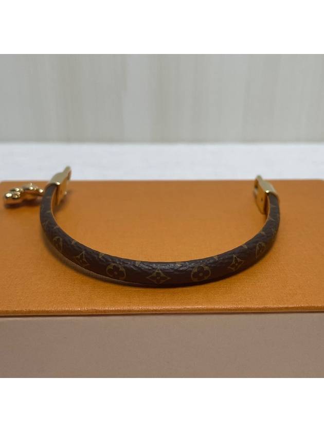Vivienne Monogram Bracelet Gold - LOUIS VUITTON - BALAAN.