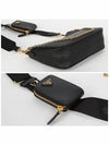 Re-Edition 2005 Saffiano Leather Cross Bag Black - PRADA - BALAAN 5