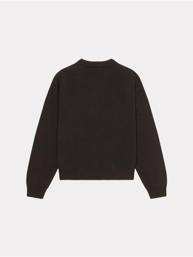 Boke Flower Cotton Sweatshirt Black - KENZO - BALAAN 3