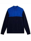 Jeff Half Zip Windbreaker Knit Top Jl Navy - J.LINDEBERG - BALAAN 2