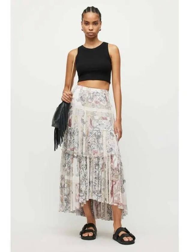 Gabi Makutu Skirt WS021W 6259 Peach - ALLSAINTS - BALAAN 1