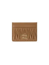 Materasse Nappa Leather Card Wallet Caramel - MIU MIU - BALAAN 2