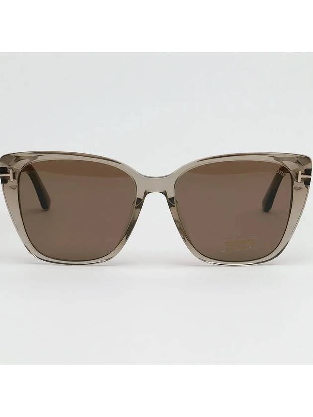 Sunglasses TF973K 45E Oversized square horn-rimmed cat eye - TOM FORD - BALAAN 3