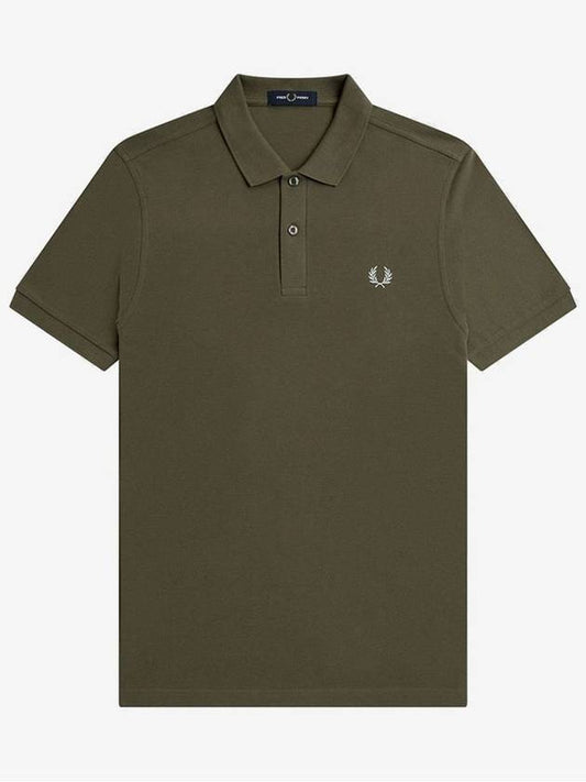 [Fred Perry] Plain Fred Perry Shirt - Uniform Green - FRED PERRY - BALAAN 1