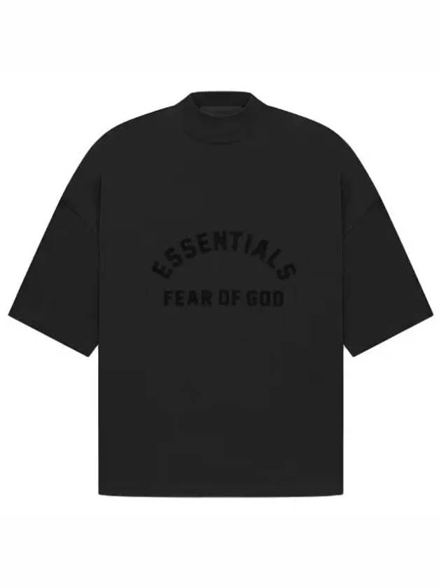 Essential The Black Collection T-Shirt Jet Black Men's T-Shirt 125SP232000F 861 - FEAR OF GOD - BALAAN 1