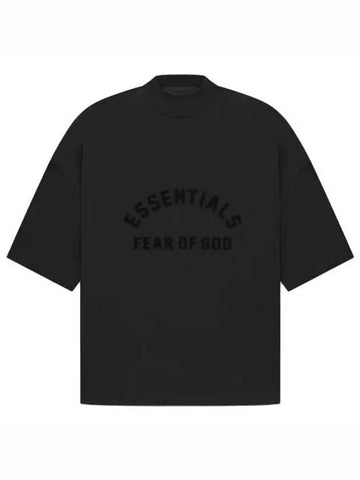 Essential The Black Collection T-Shirt Jet Black Men's T-Shirt 125SP232000F 861 - FEAR OF GOD - BALAAN 1