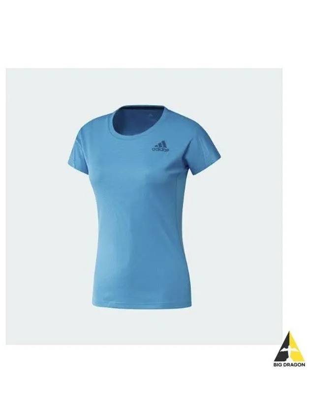 adidas BADMINTON Clothing Tagline Tee W Round Women s DX0056 - ADIDAS - BALAAN 1