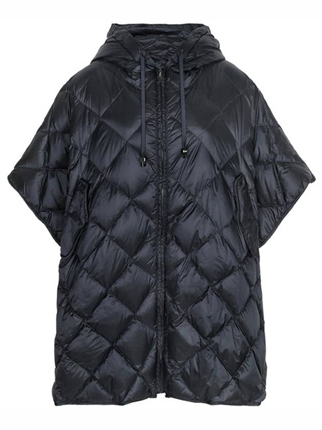 Treman Quilted Cape Navy - MAX MARA - BALAAN 2