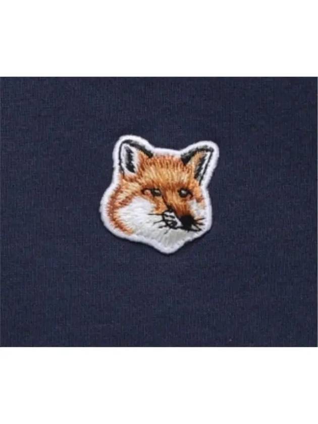 Fox Head Patch Regular Sweatshirt Midnight Blue - MAISON KITSUNE - BALAAN 7