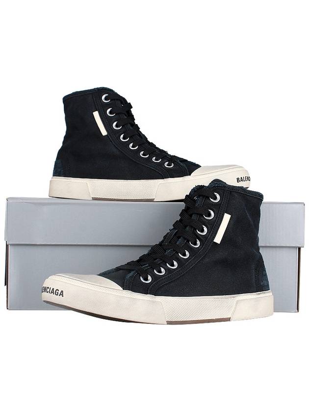 Paris High Top Sneakers Black - BALENCIAGA - BALAAN 10