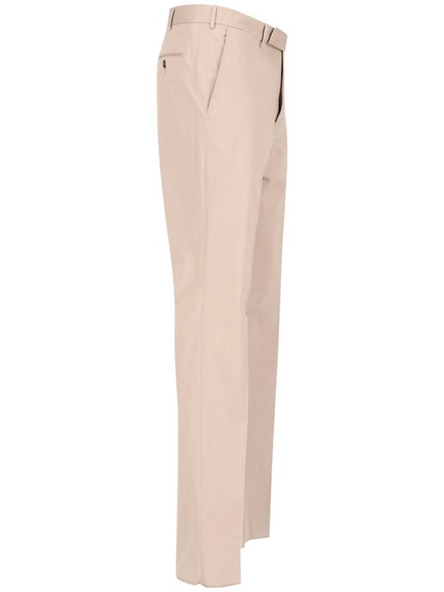 ZEGNA Trousers Beige - ERMENEGILDO ZEGNA - BALAAN 3