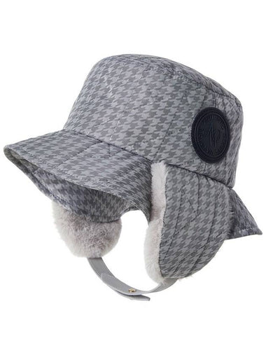 HOUNDTOOTH JQD QUILTING HAT - AOW - BALAAN 1