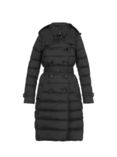 Arniston Long Down Padded Jacket Black - BURBERRY - BALAAN 2