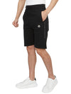 Jersey Bermuda Shorts Black - MONCLER - BALAAN 6