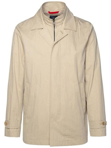 Fay 'Morning' Beige Polyamide Jacket - FAY - BALAAN 1