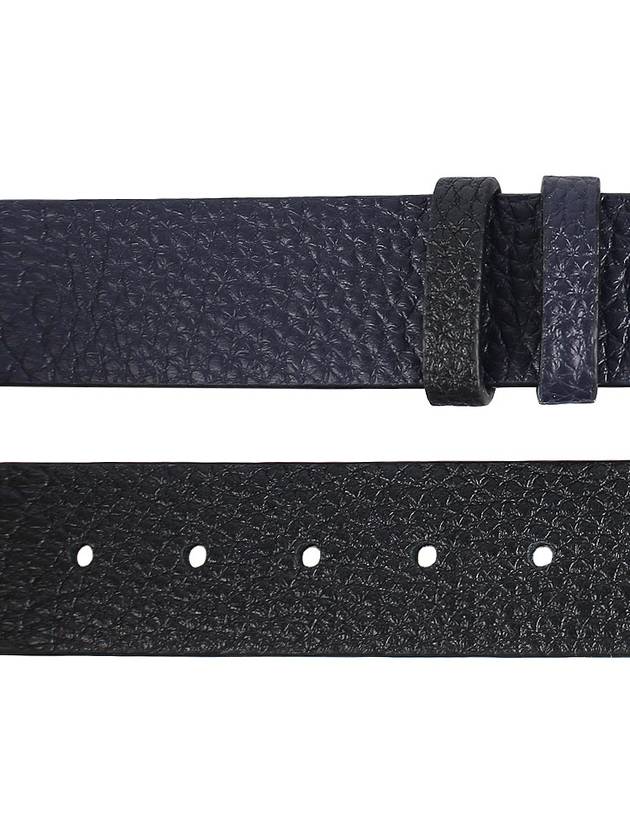 Reversible Gancini Belt Black - SALVATORE FERRAGAMO - BALAAN.