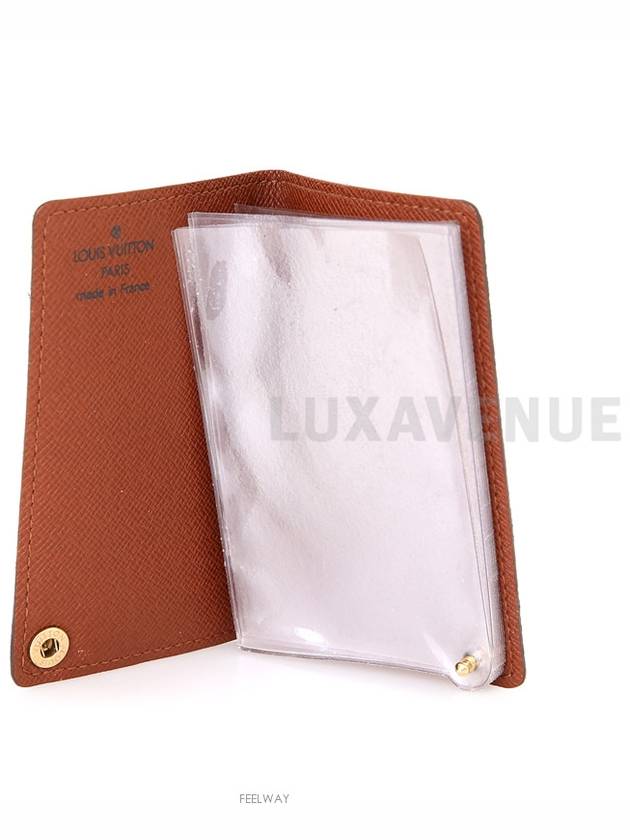 Monogram unisex card wallet business ID pocket - LOUIS VUITTON - BALAAN 5