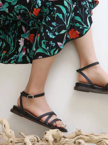 Toe Ring Wedge Sandals - HALTEALLEZ - BALAAN 1