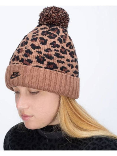 Sportswear Leopard Beanie Brown - NIKE - BALAAN 2