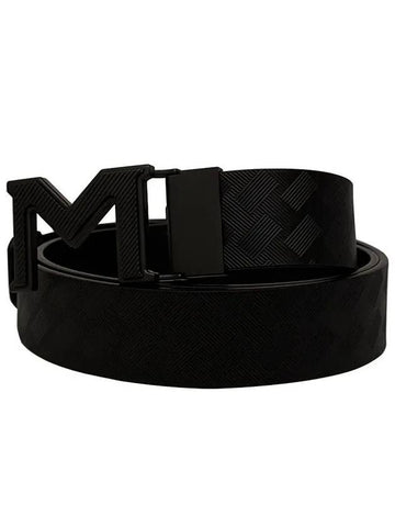 Extreme Buckle Belt 35mm Black - MONTBLANC - BALAAN 1