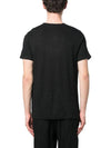 Karman Logo Short Sleeve T-Shirt Black - ISABEL MARANT - BALAAN 4