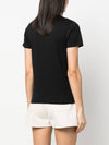 Dressed Fox Patch Short Sleeve T-Shirt Black - MAISON KITSUNE - BALAAN 5